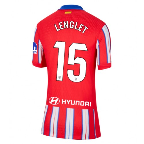 Dámy Fotbalový dres Atletico Madrid Clement Lenglet #15 2024-25 Domácí Krátký Rukáv